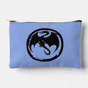 Black Dragon blue pouch