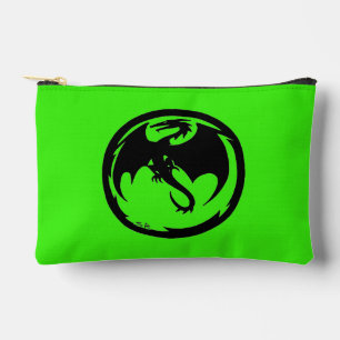 Black Dragon green pouch