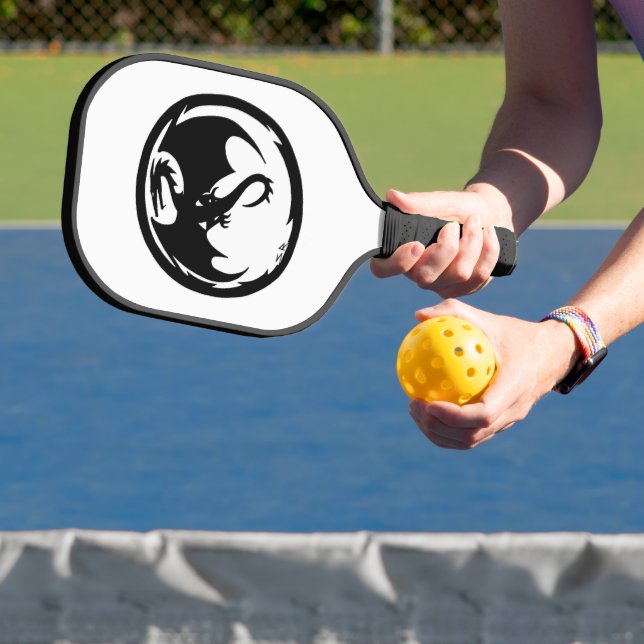 Black Dragon pickleball paddle carbon (Insitu)