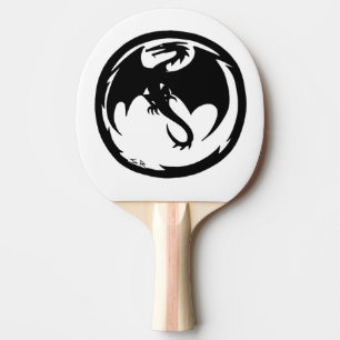 Black Dragon ping pong paddle