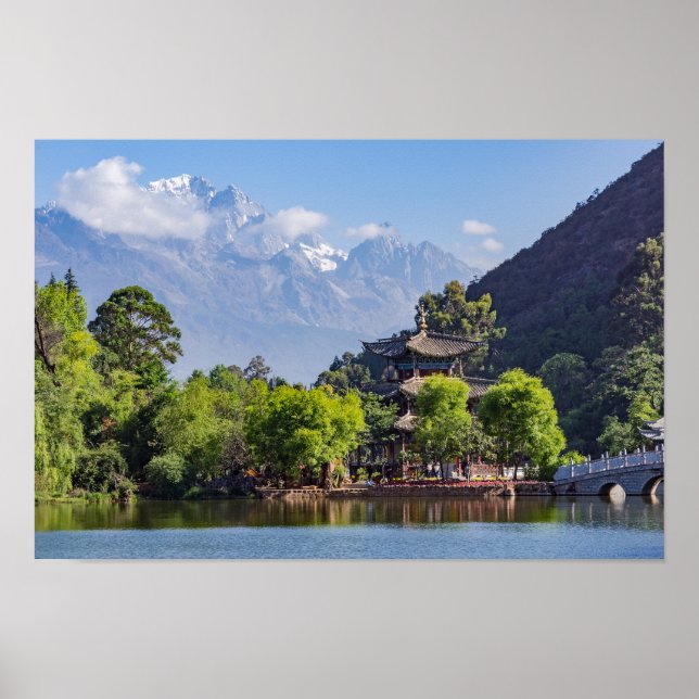 Black Dragon Pool - Yunnan, China Poster (Front)