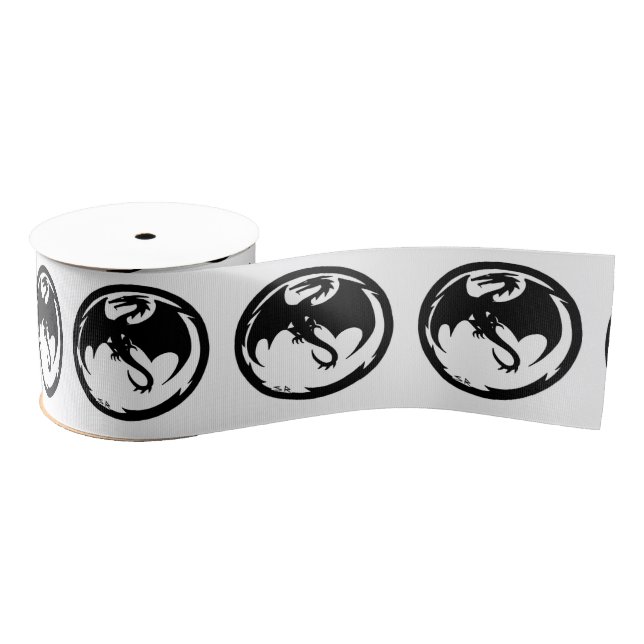 Black Dragon ribbon spool Grosgrain Ribbon (Spool)