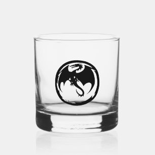 Black Dragon rocks glass