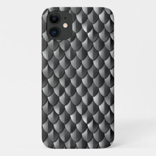 Black Dragon Scales iPhone 11 Case