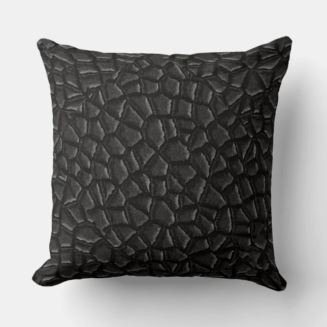 Black Dragon Scales Cushion (Front)