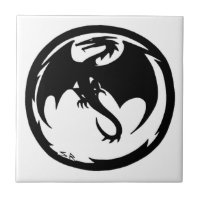 Black Dragon small tile