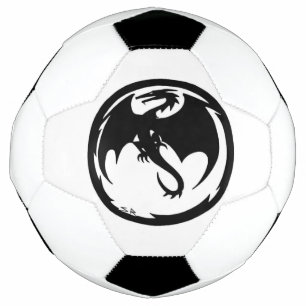 Black Dragon soccer ball