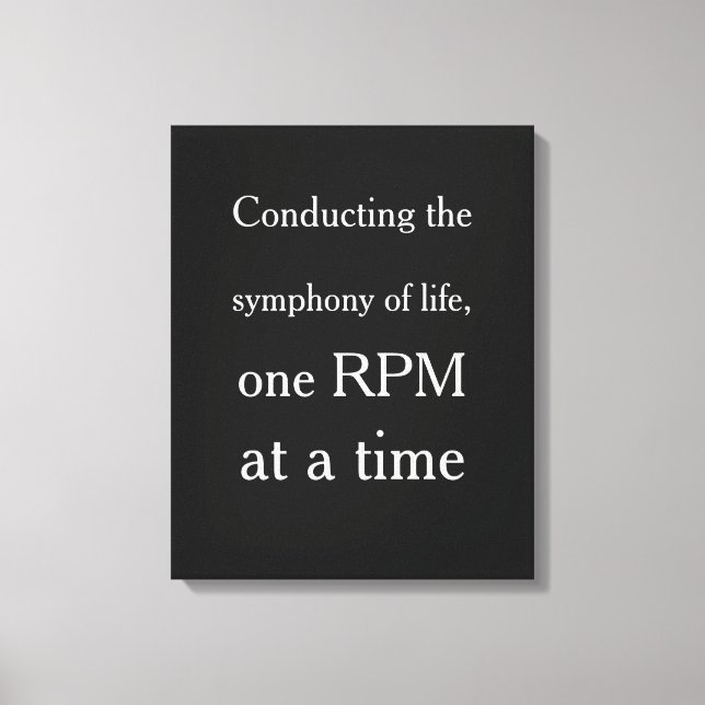 Black Dramatic Serif Perfusionist Art Print (Front)