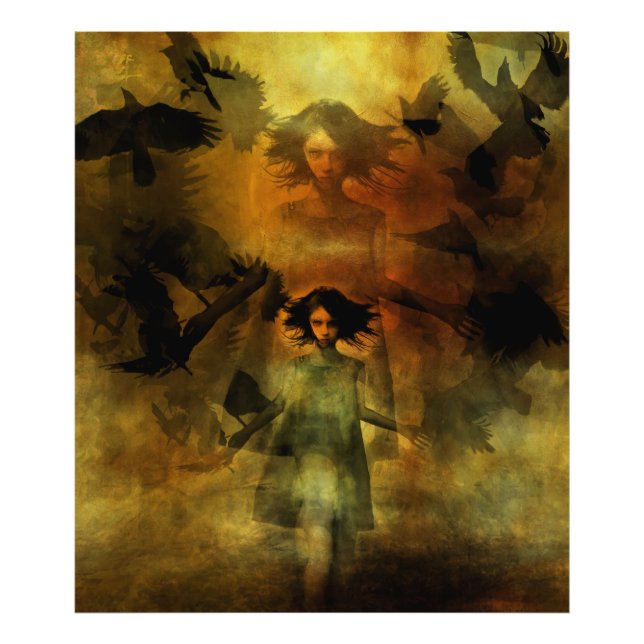 Black Dreams Photo Print (Front)