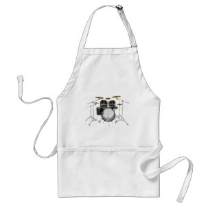 Black Drum Kit: Standard Apron