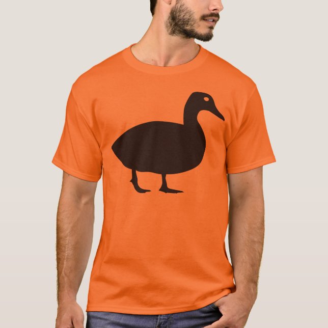 Black Duck Silhouette T-Shirt (Front)