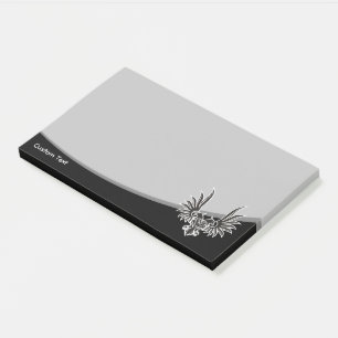 Black Eagle with Two Heads Post-it Notes
