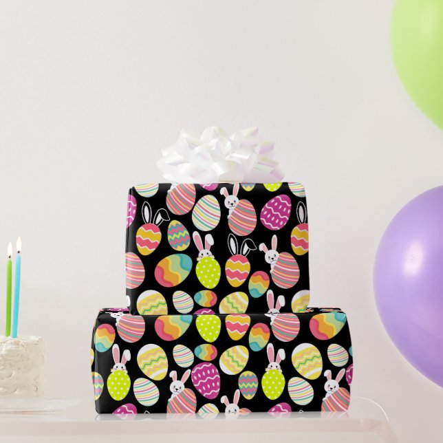 black easter gift wrapping paper (Party Gifts)