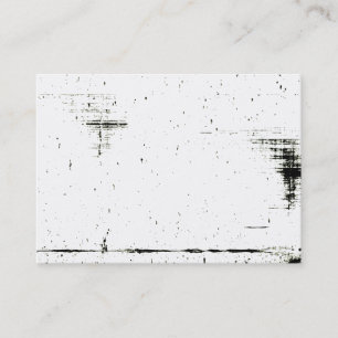 Black Edge Grunge Texture (Add Your Colour) Business Card