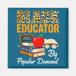 Black Educator Black History Month African America Magnet