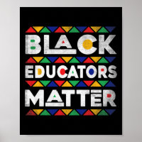 Black Educators Problem Melanin African Teacher Bl