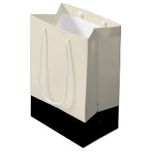 Black & Eggshell White Unisex Colour Block