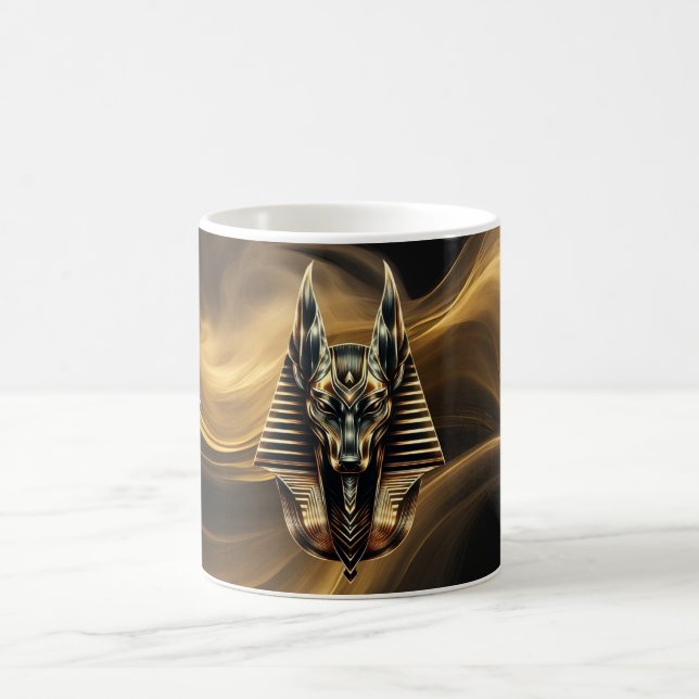 black egyptian coffee mug (Center)