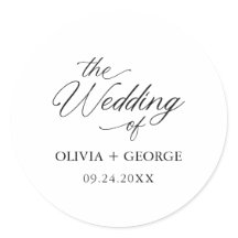 Black Elegant Modern Script Calligraphy