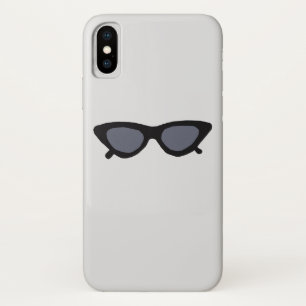 Black Elegant Sunglasses Case-Mate iPhone Case