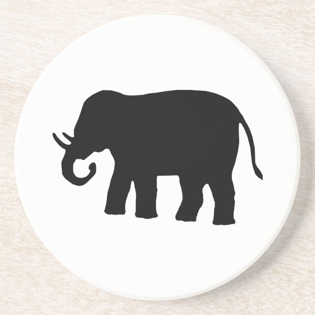 Black Elephant Coaster (Front)