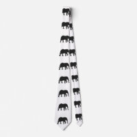 Black Elephant Illustration Animal on Zoo Silhouet