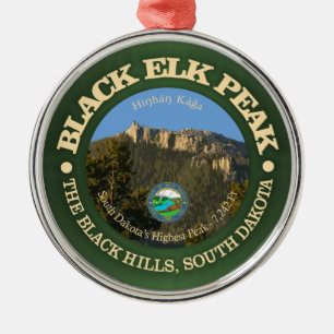 Black Elk Peak Metal Tree Decoration