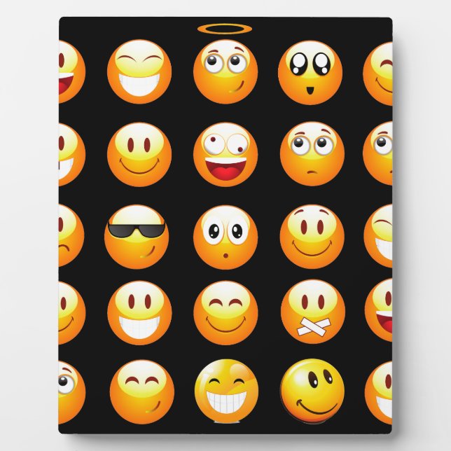 black emojis plaque (Front)