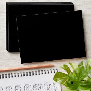 Black Envelopes Elegant Minimalist Stationery