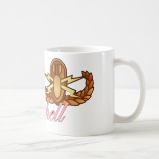 black eod momshell coffee mug