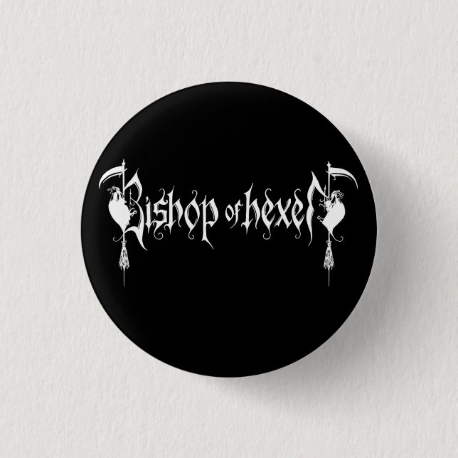 black evil button (Front)