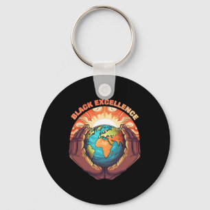 Black Excellence Black History Month _1 Key Ring