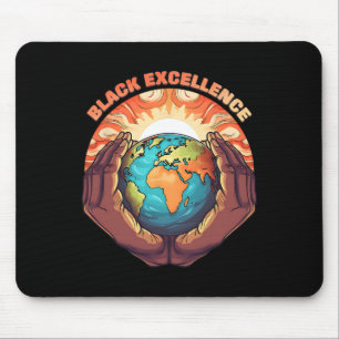 Black Excellence Black History Month _1 Mouse Pad