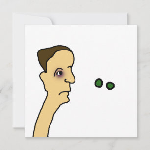 Black Eyed Peas Blank Flat Card
