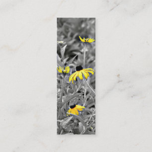 Black-eyed Susan Bookmark Mini Business Card