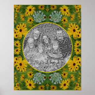 Black Eyed Susan Daisy Art Create Your Own Photo Poster