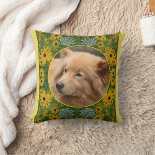 Black Eyed Susan Daisy Create Your Own Photo Cushion
