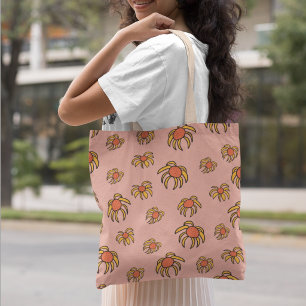 Black eyed Susan daisy floral pattern Tote Bag