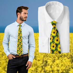 Black Eyed Susan - Floral Tie
