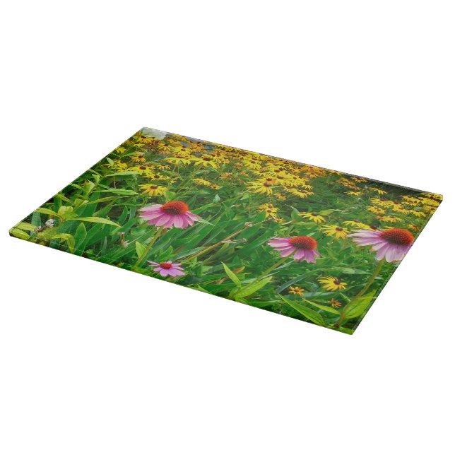 BLACK EYED SUSAN GARDEN cutting board (Corner)
