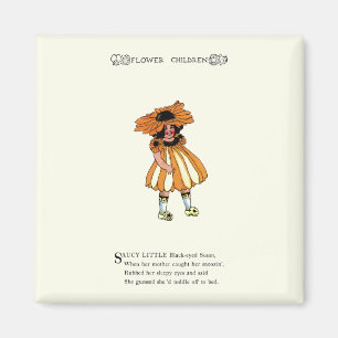 Black-Eyed Susan Magnet