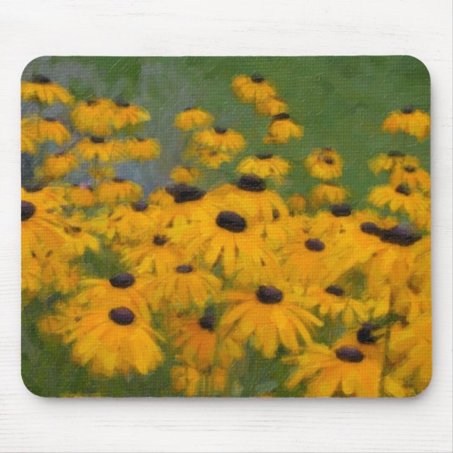 black eyed susan mouse pad (Front)