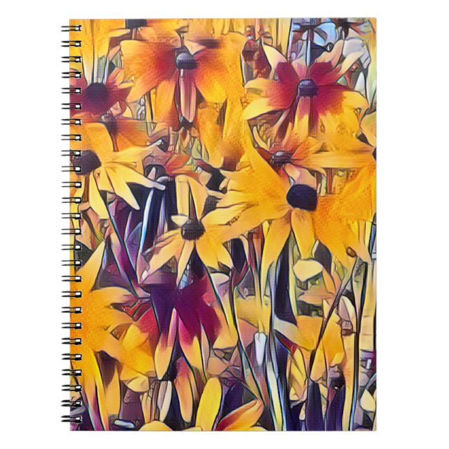 BLACK EYED SUSAN   NOTEBOOK (Front)