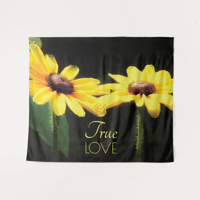 Black Eyed Susan Photo True Love Tapestry (Front (Horizontal))