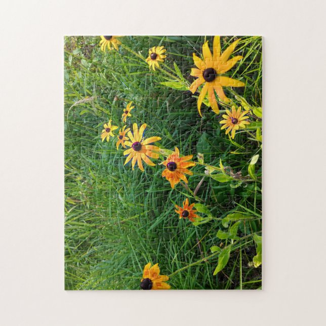 Black Eyed Susan Remix Jigsaw Puzzle (Vertical)