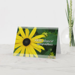 Black-Eyed Susan Sympathy Cards