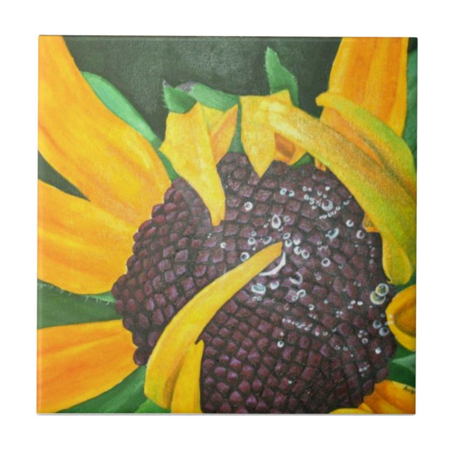 Black Eyed Susan Tile (Front)