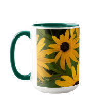 Black Eyed Susan Two-Toned Mug