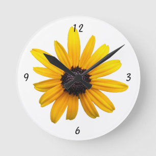 Black-eyed Susan Wall Clock