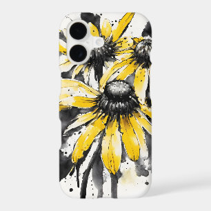 Black-eyed Susan - Watercolor flowers